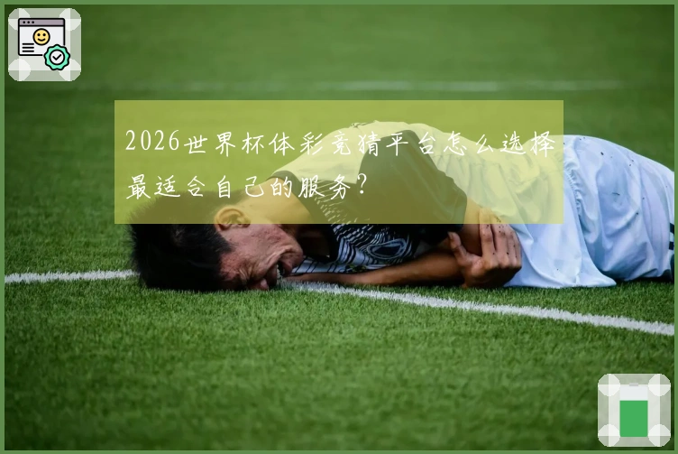 2026世界杯体彩竞猜平台怎么选择最适合自己的服务？