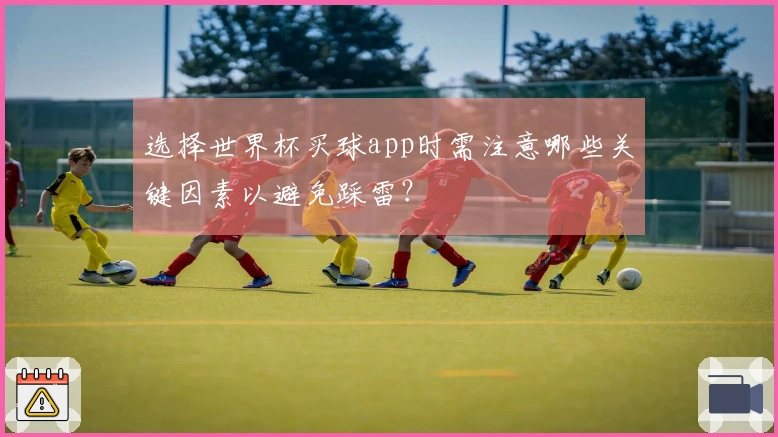 选择世界杯买球app时需注意哪些关键因素以避免踩雷？
